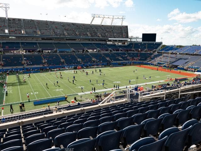 Camping World Stadium - Section Plaza 11 Seat View