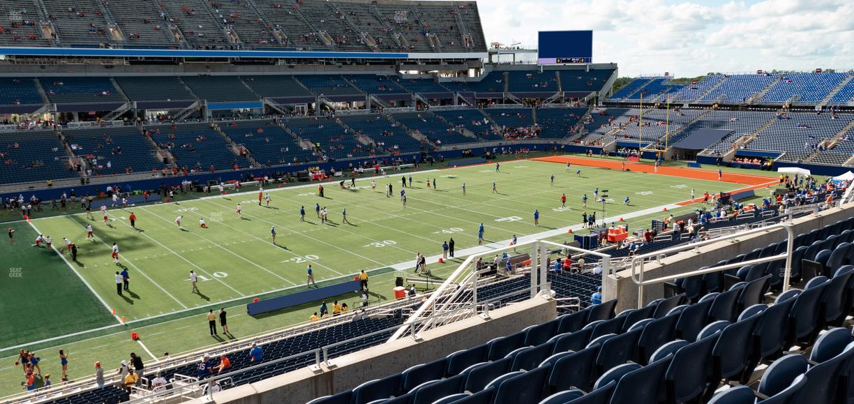 Camping World Stadium - Section Plaza 13 Seat View