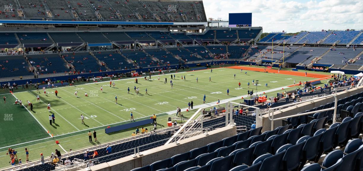 Camping World Stadium - Section Plaza 13 Seat View
