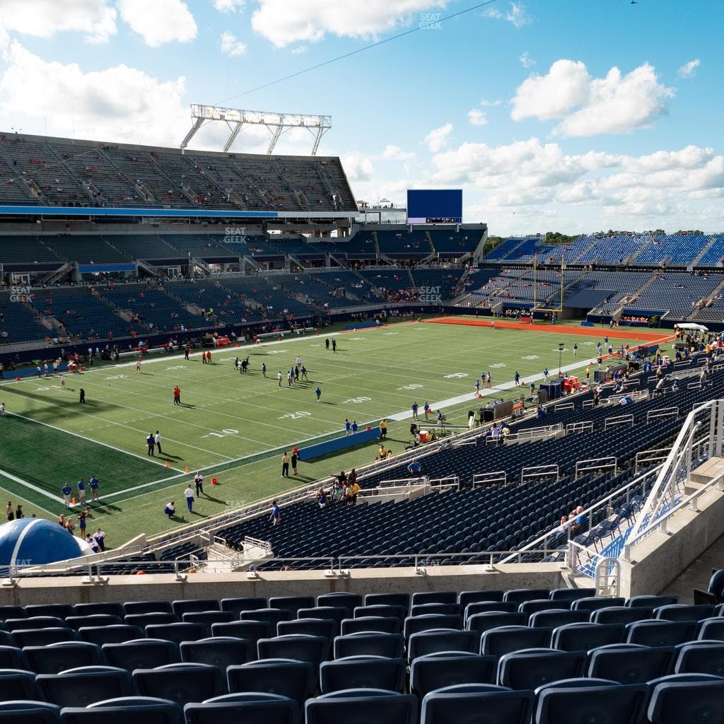 Camping World Stadium - Section Plaza 15 Seat View