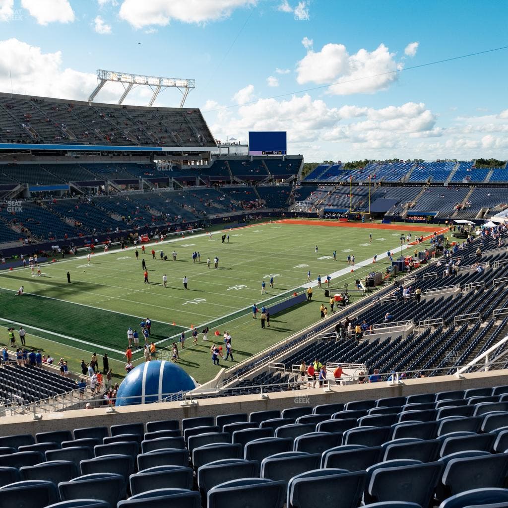 Camping World Stadium - Section Plaza 16 Seat View