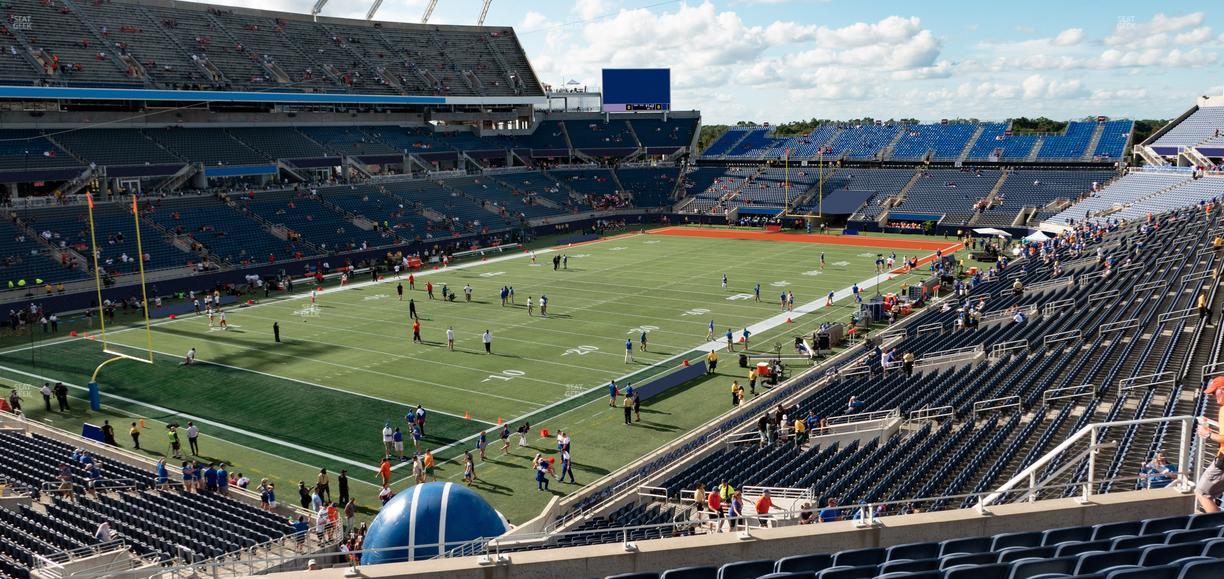 Camping World Stadium - Section Plaza 16 Seat View
