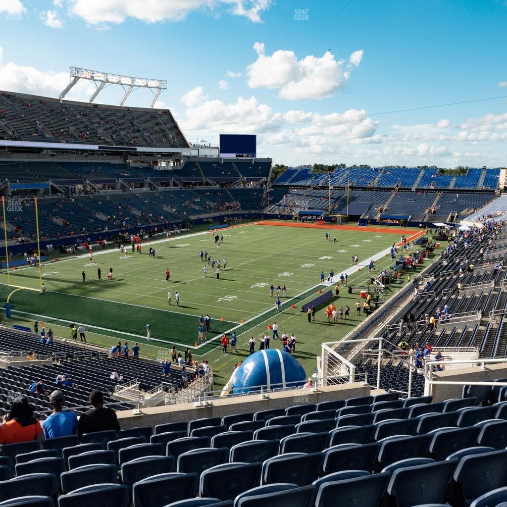 Camping World Stadium - Section Plaza 17 Seat View
