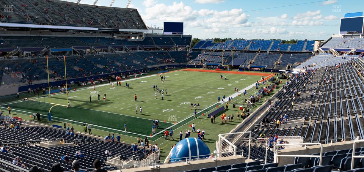 Camping World Stadium - Section Plaza 17 Seat View