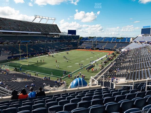 Camping World Stadium - Section Plaza 17 Seat View