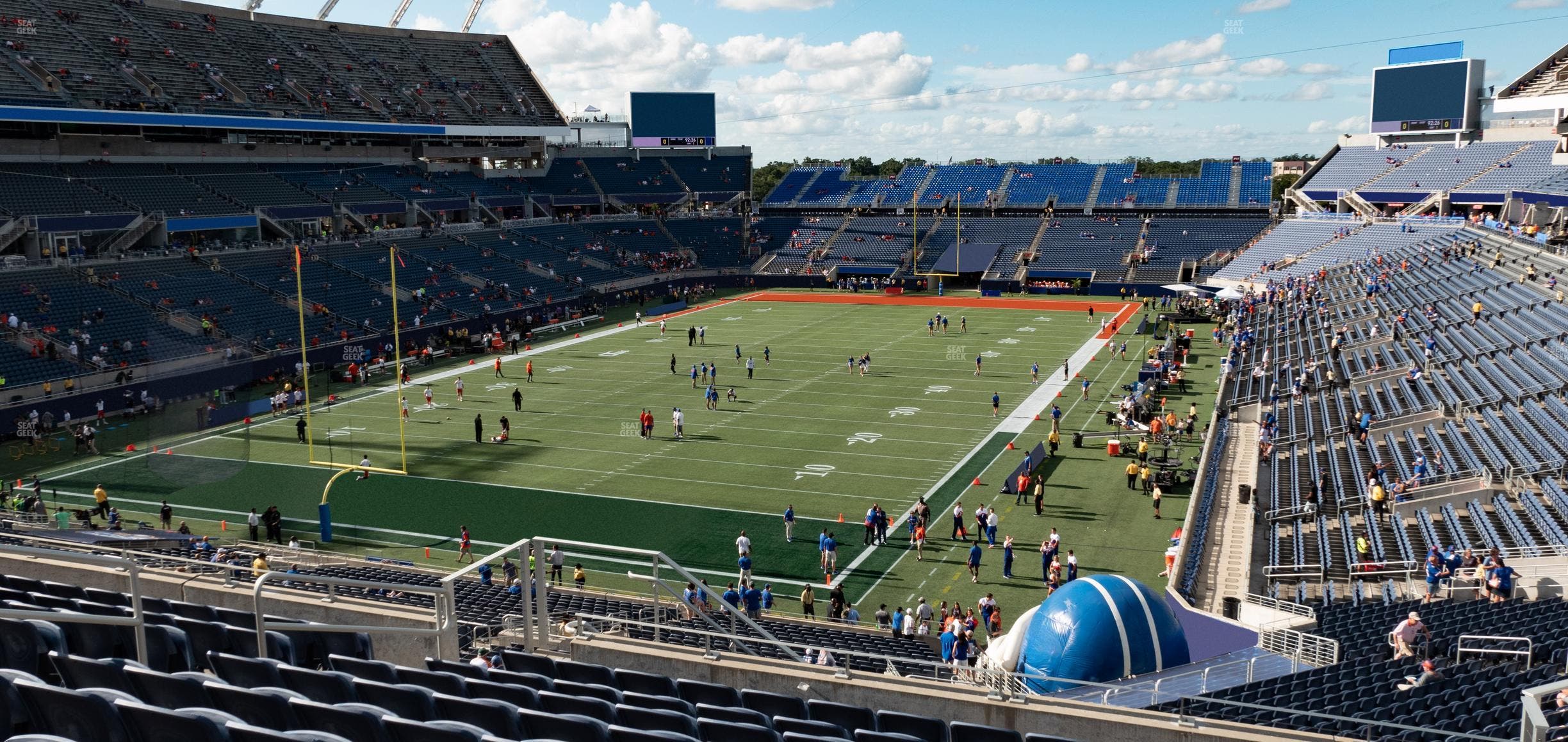 Camping World Stadium - Section Plaza 18 Seat View