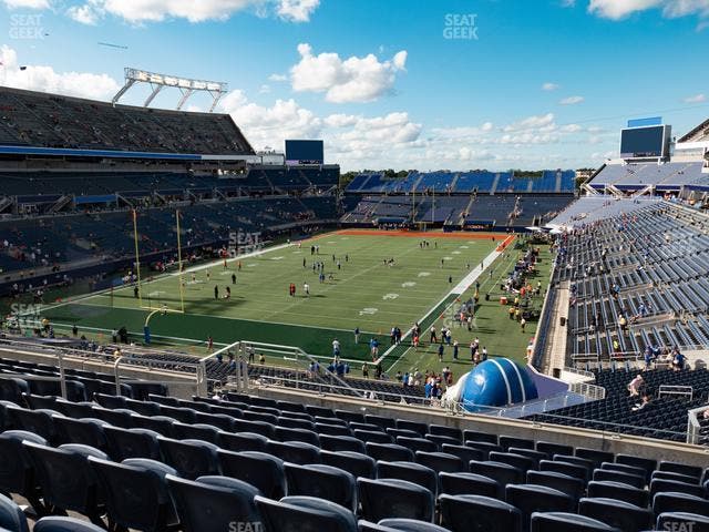 Camping World Stadium - Section Plaza 18 Seat View