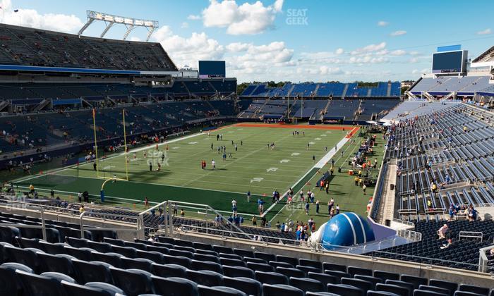 Camping World Stadium - Section Plaza 18 Seat View