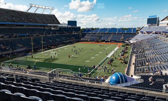 Camping World Stadium - Section Plaza 18 Seat View
