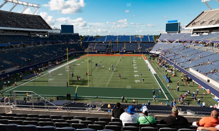 Camping World Stadium - Section Plaza 20 Seat View