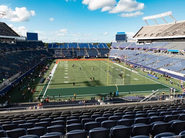 Camping World Stadium - Section Plaza 22 Seat View