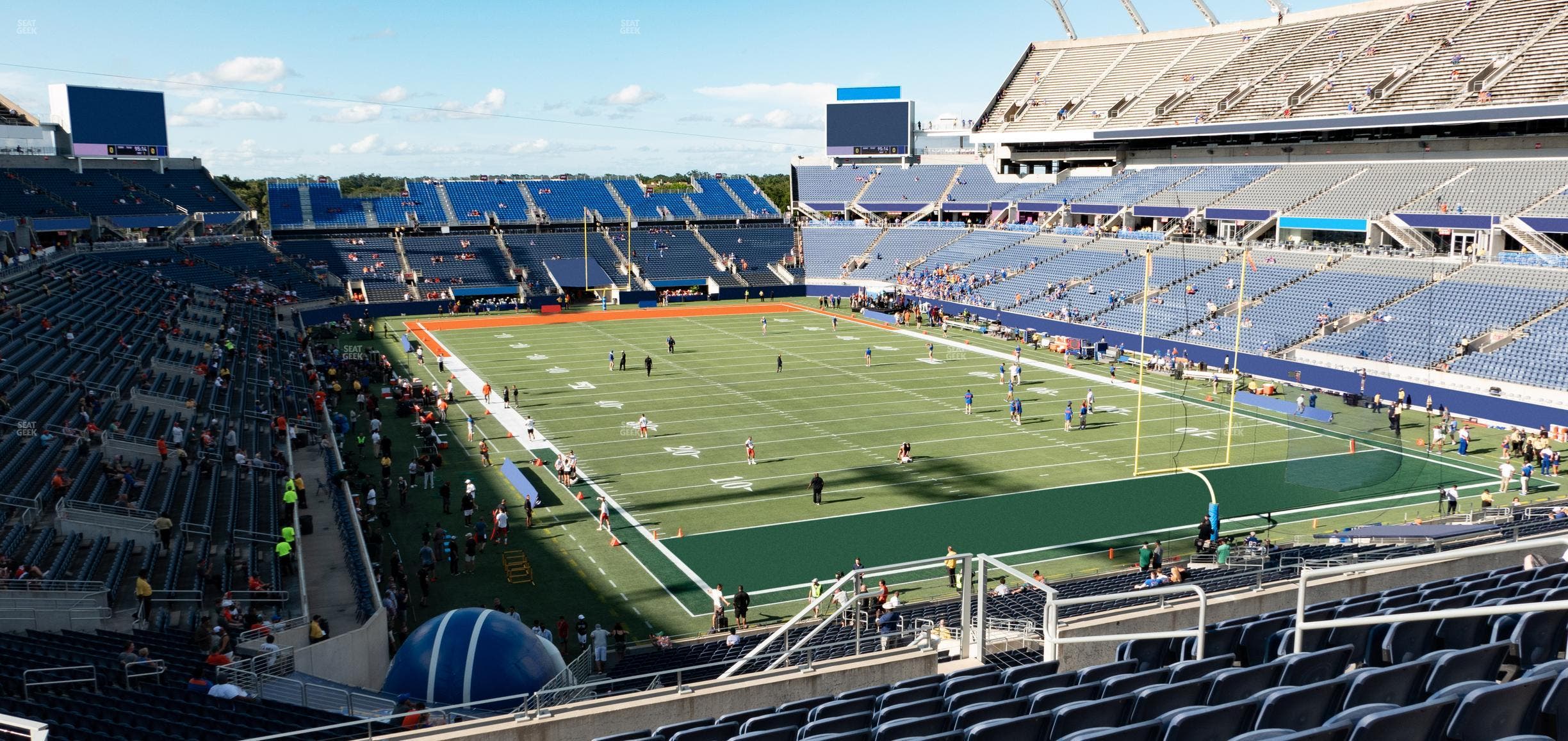 Camping World Stadium - Section Plaza 24 Seat View
