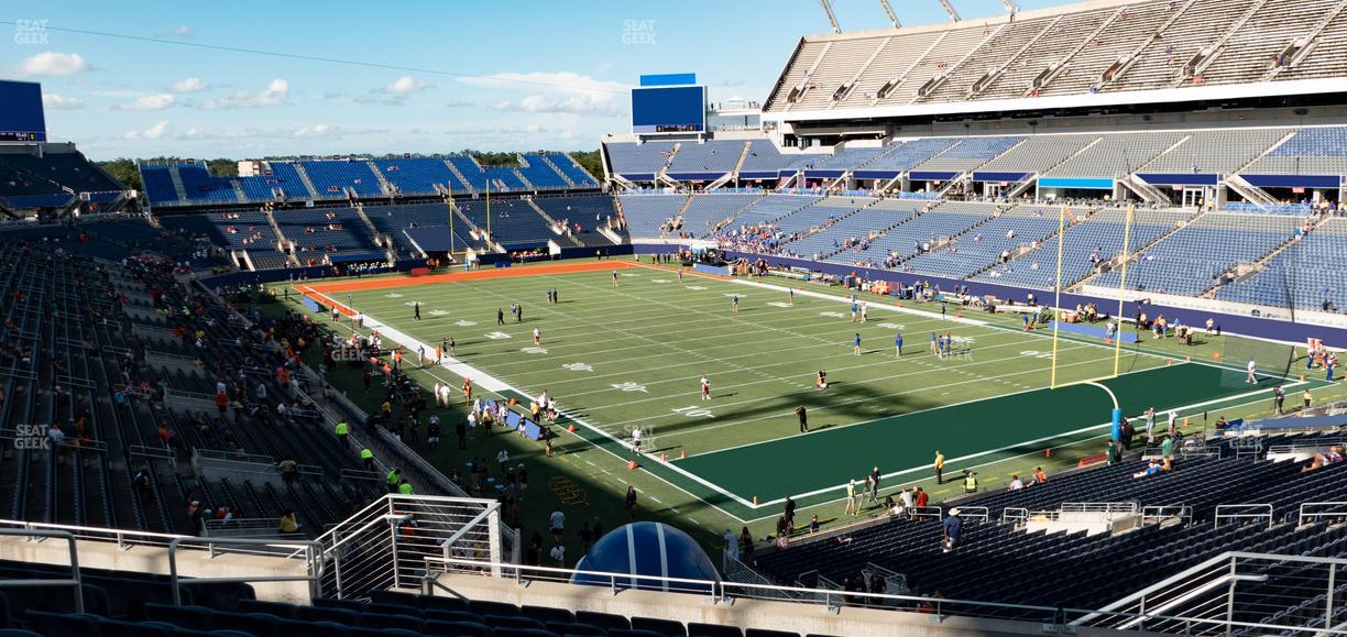 Camping World Stadium - Section Plaza 25 Seat View