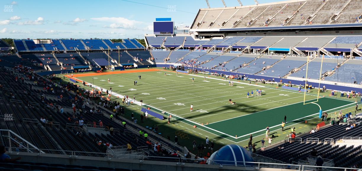 Camping World Stadium - Section Plaza 26 Seat View