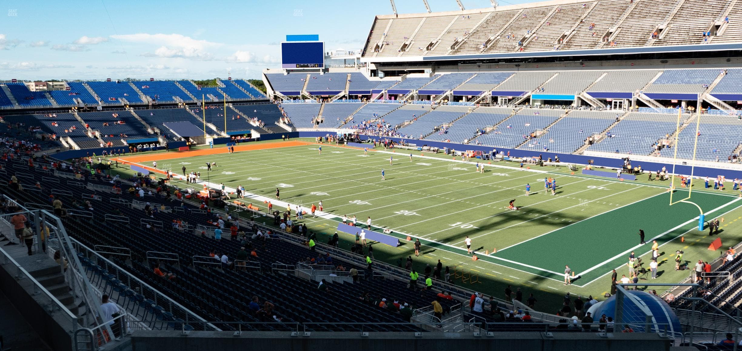 Camping World Stadium - Section Plaza 27 Seat View