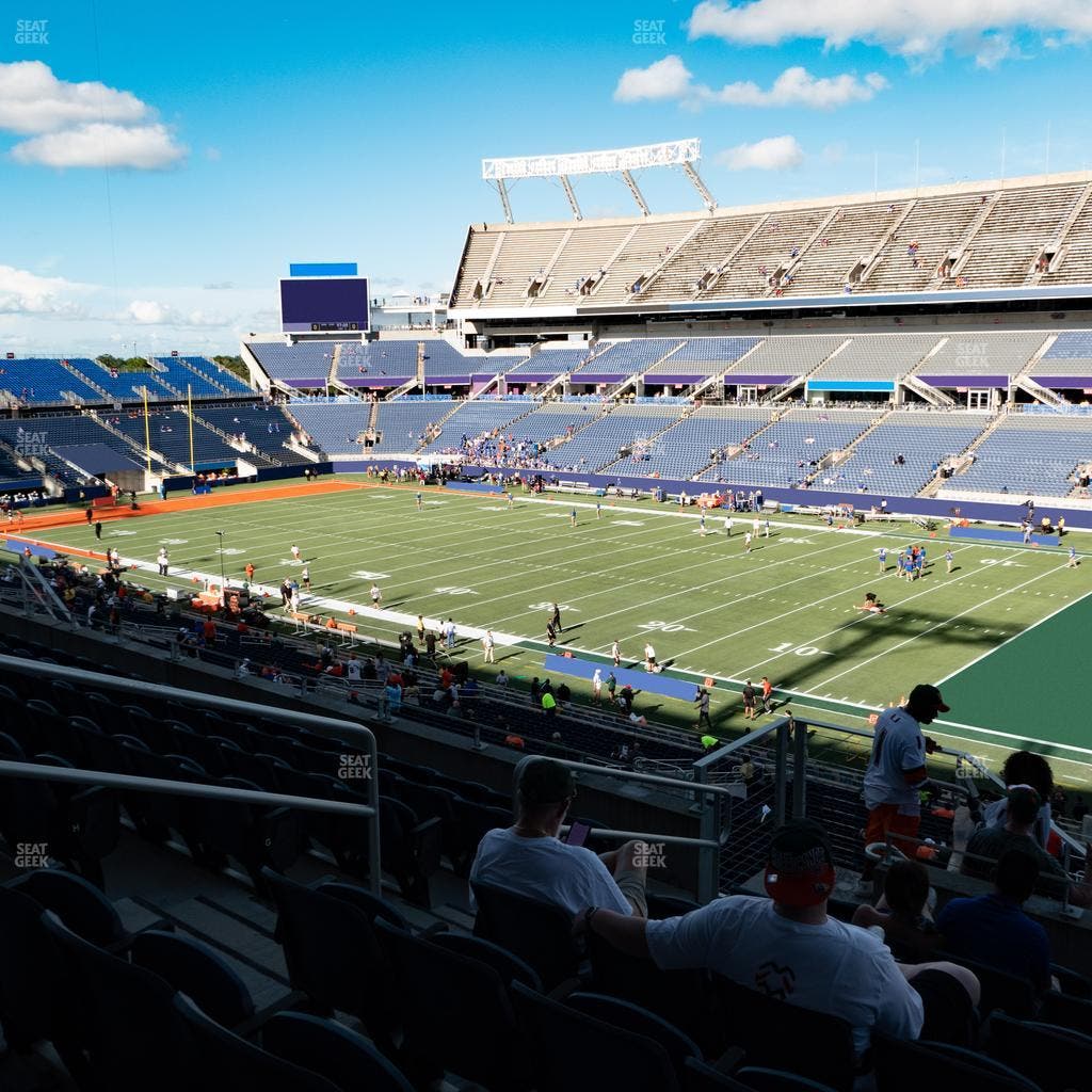 Camping World Stadium - Section Plaza 28 Seat View