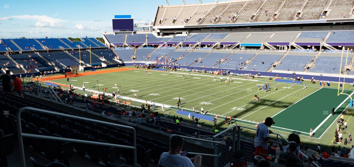 Camping World Stadium - Section Plaza 28 Seat View