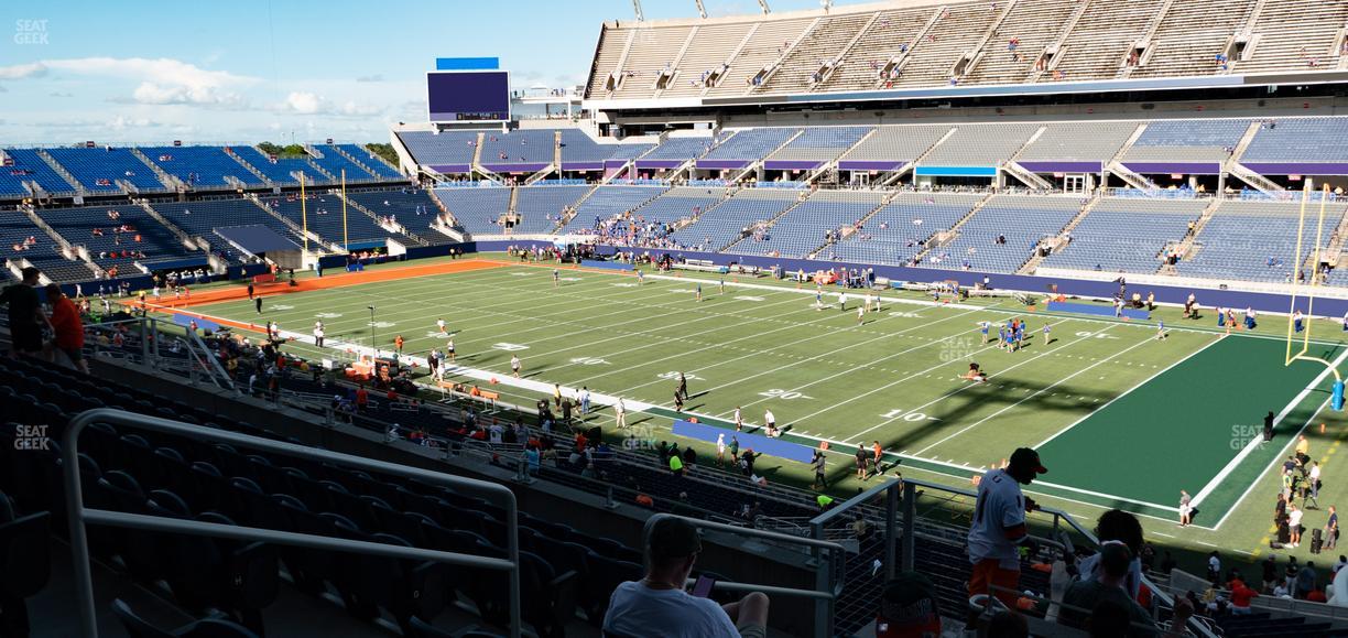 Camping World Stadium - Section Plaza 28 Seat View