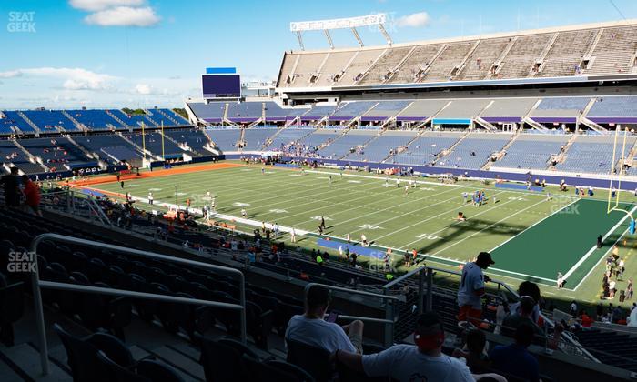 Camping World Stadium - Section Plaza 28 Seat View
