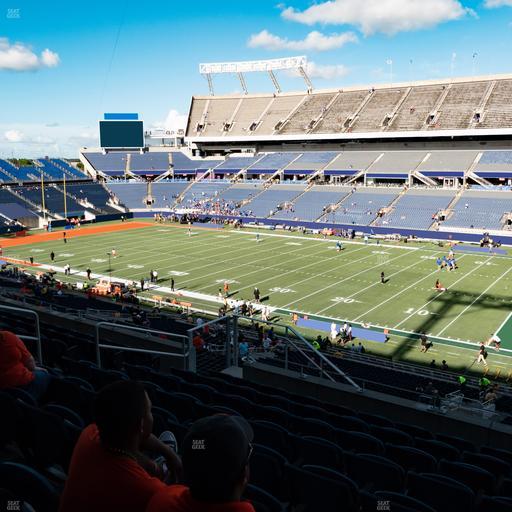 Camping World Stadium - Section Plaza 29 Seat View