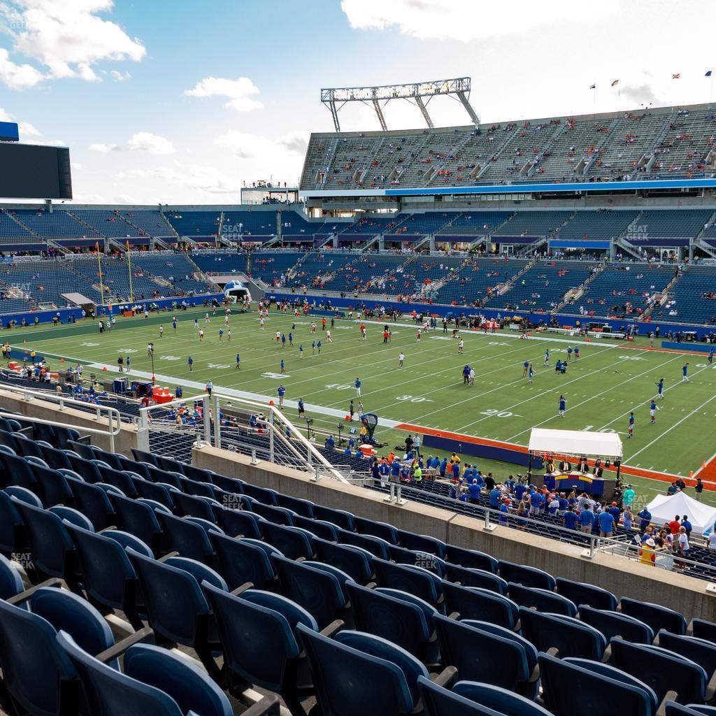 Camping World Stadium - Section Plaza 3 Seat View