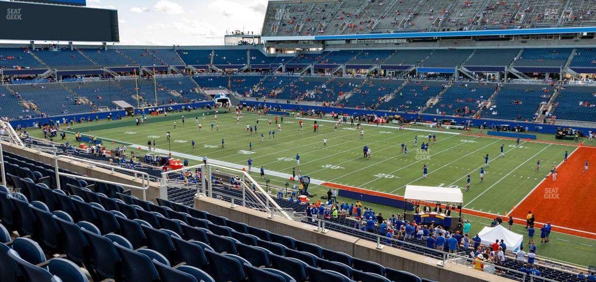 Camping World Stadium - Section Plaza 3 Seat View