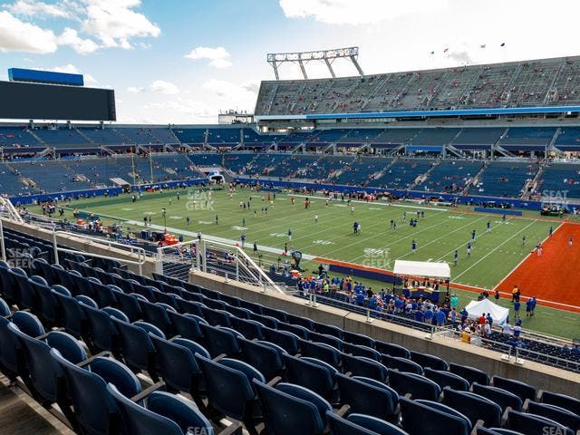 Camping World Stadium - Section Plaza 3 Seat View