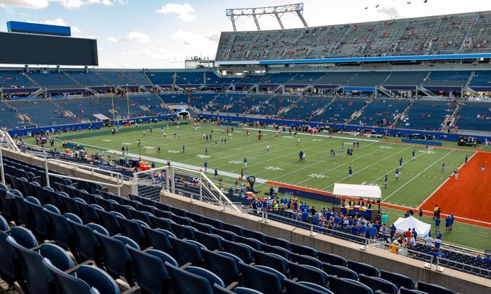 Camping World Stadium - Section Plaza 3 Seat View