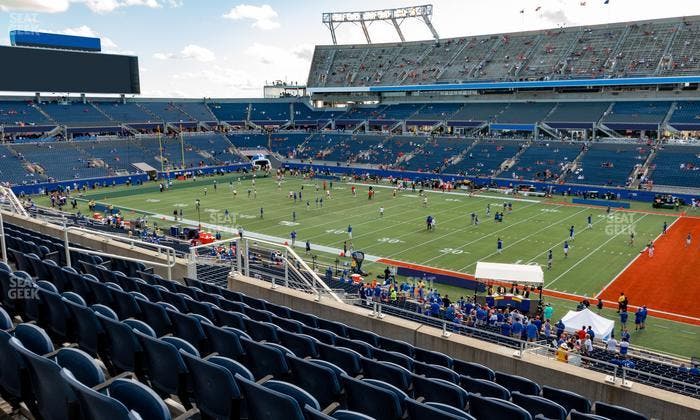 Camping World Stadium - Section Plaza 3 Seat View