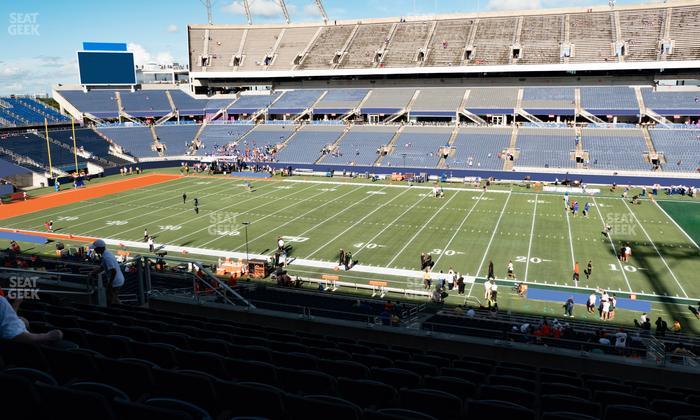 Camping World Stadium - Section Plaza 32 Seat View