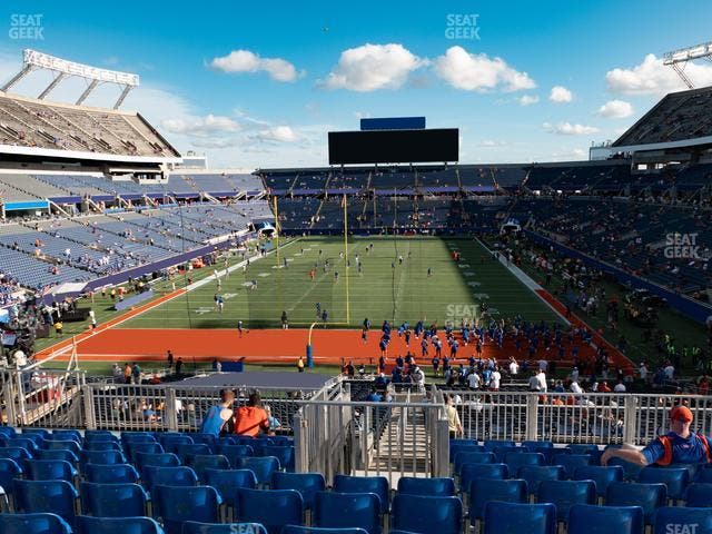 Camping World Stadium - Section Plaza 46 Seat View