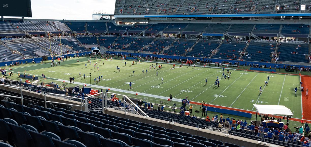 Camping World Stadium - Section Plaza 5 Seat View
