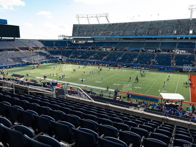 Camping World Stadium - Section Plaza 5 Seat View