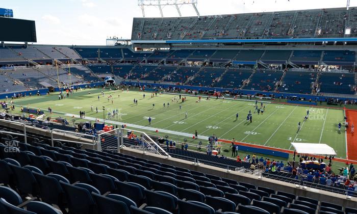Camping World Stadium - Section Plaza 5 Seat View