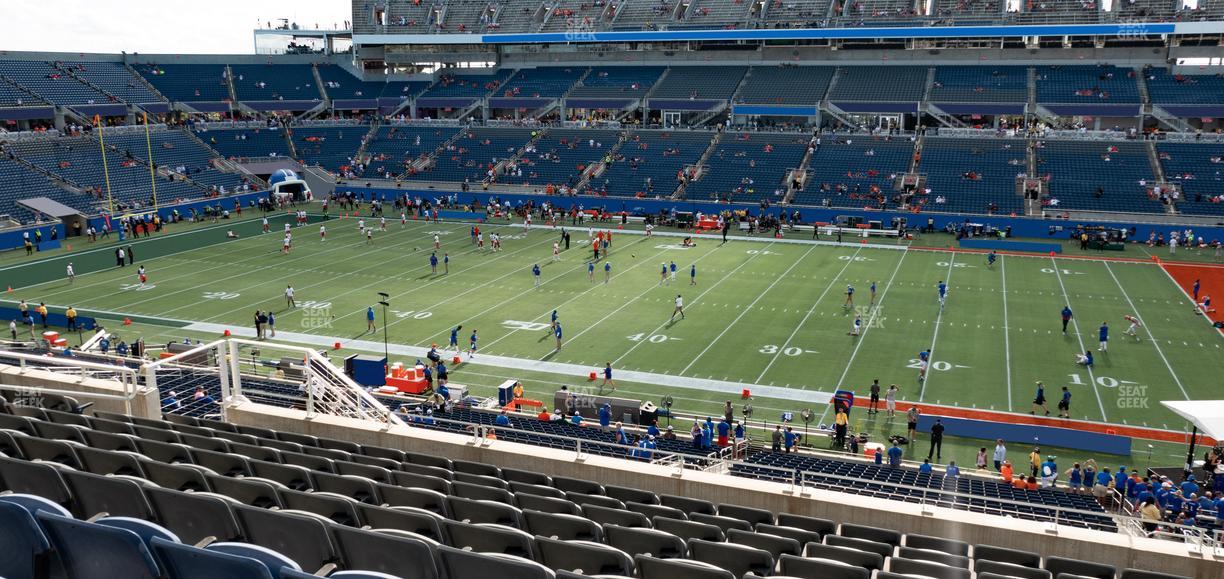 Camping World Stadium - Section Plaza 6 Seat View