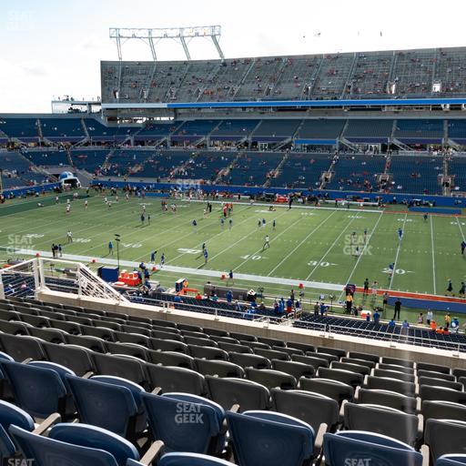 Camping World Stadium - Section Plaza 6 Seat View