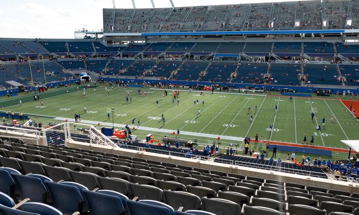 Camping World Stadium - Section Plaza 6 Seat View