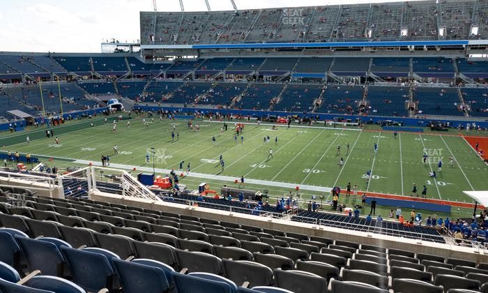 Camping World Stadium - Section Plaza 6 Seat View
