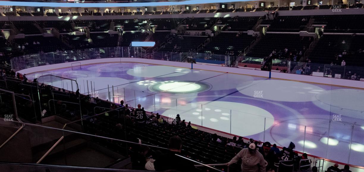 Canada Life Centre - Section 203 Seat View