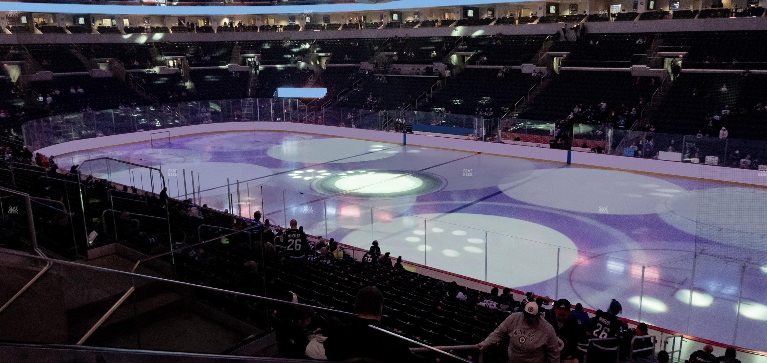 Canada Life Centre - Section 203 Seat View