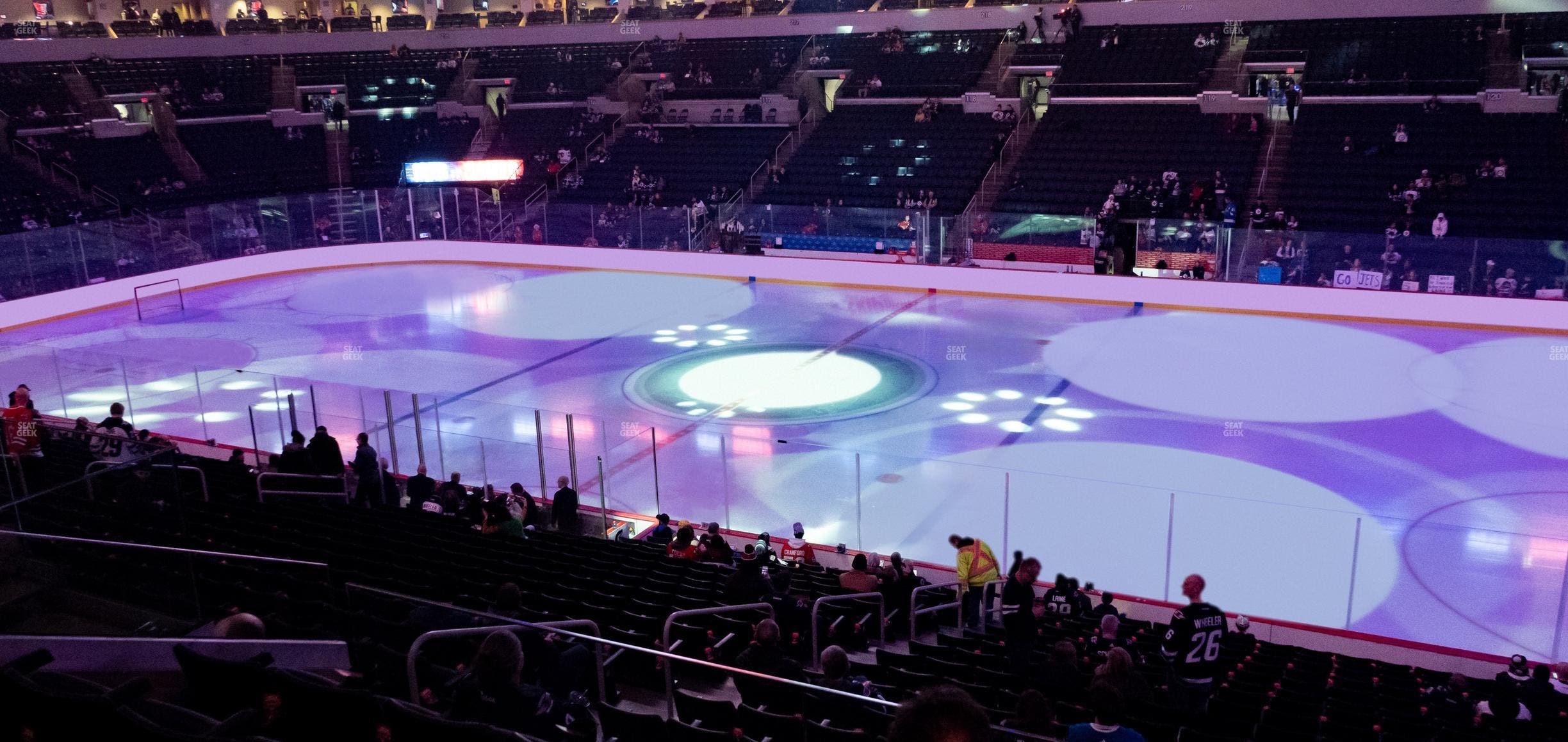 Canada Life Centre - Section 204 Seat View