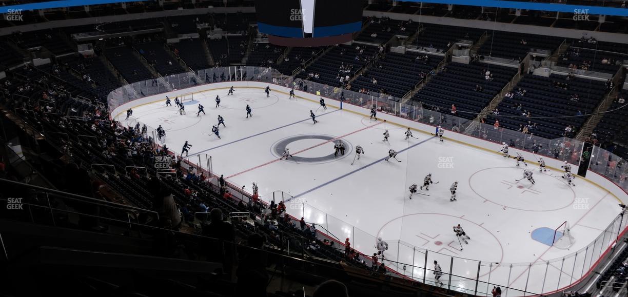 Canada Life Centre - Section 317 Seat View