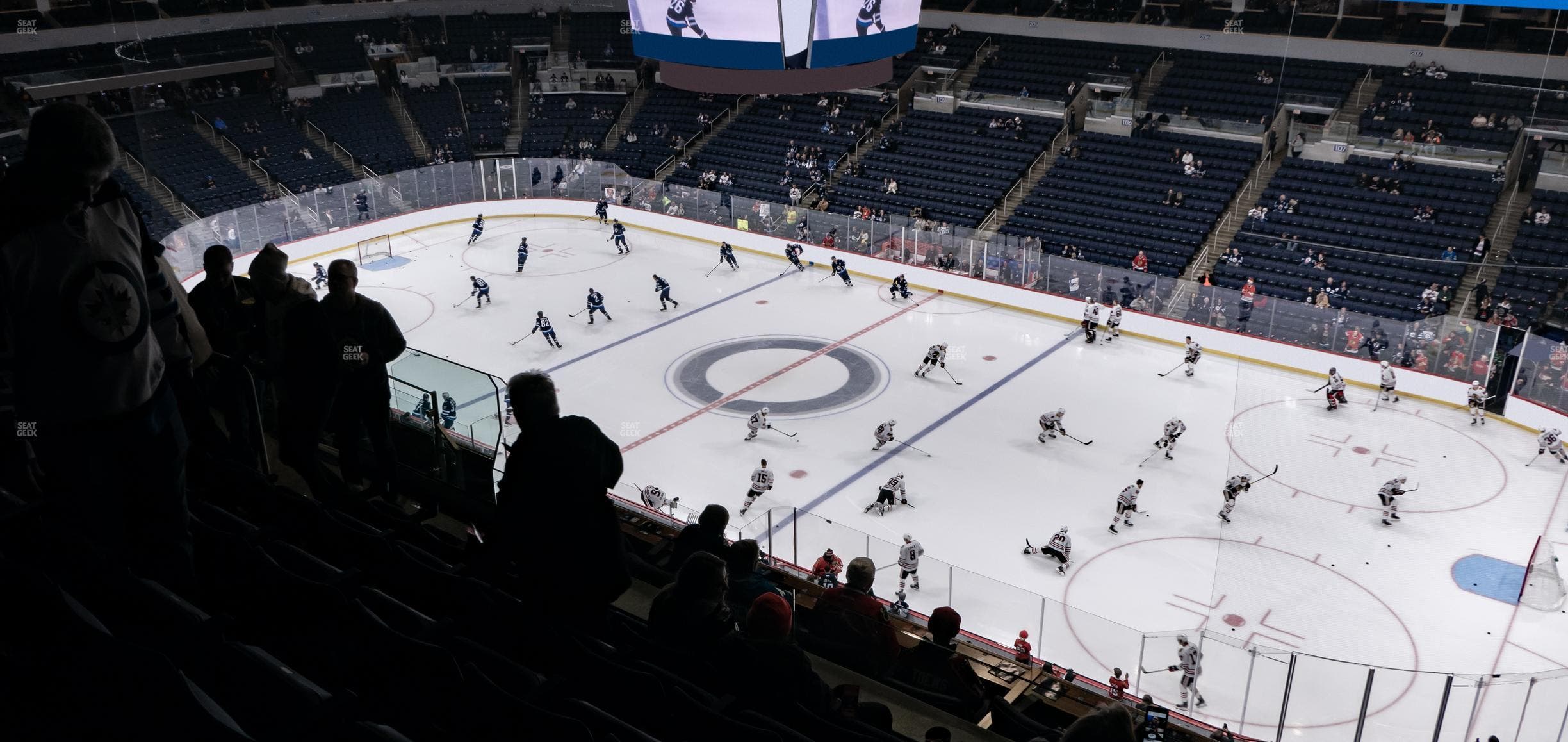 Canada Life Centre - Section 318 Seat View