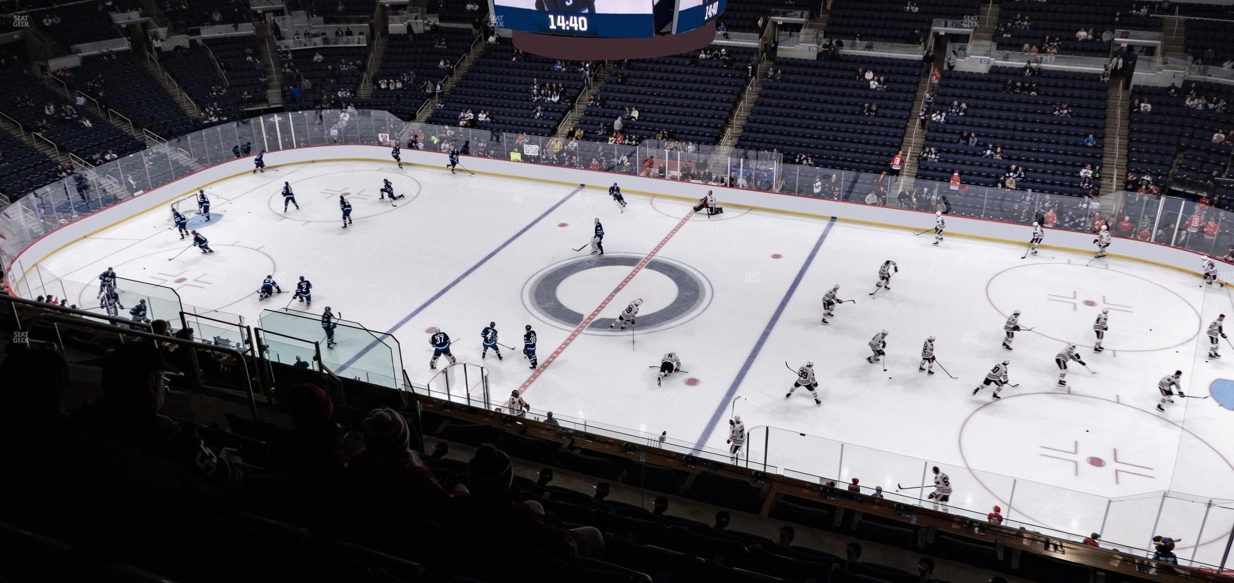 Canada Life Centre - Section 319 Seat View