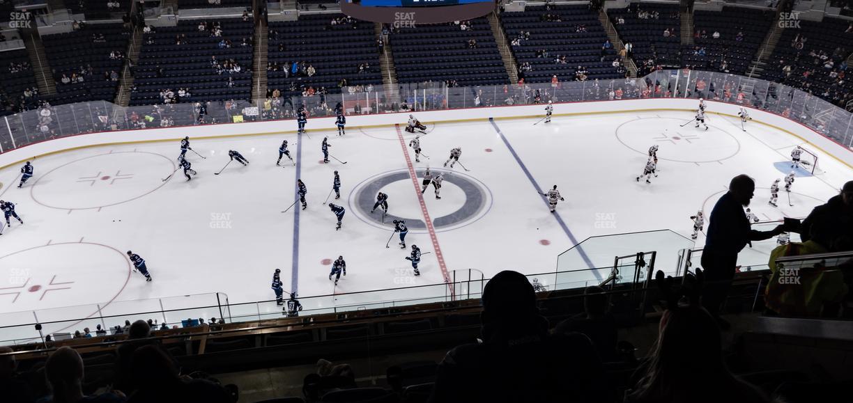 Canada Life Centre - Section 321 Seat View