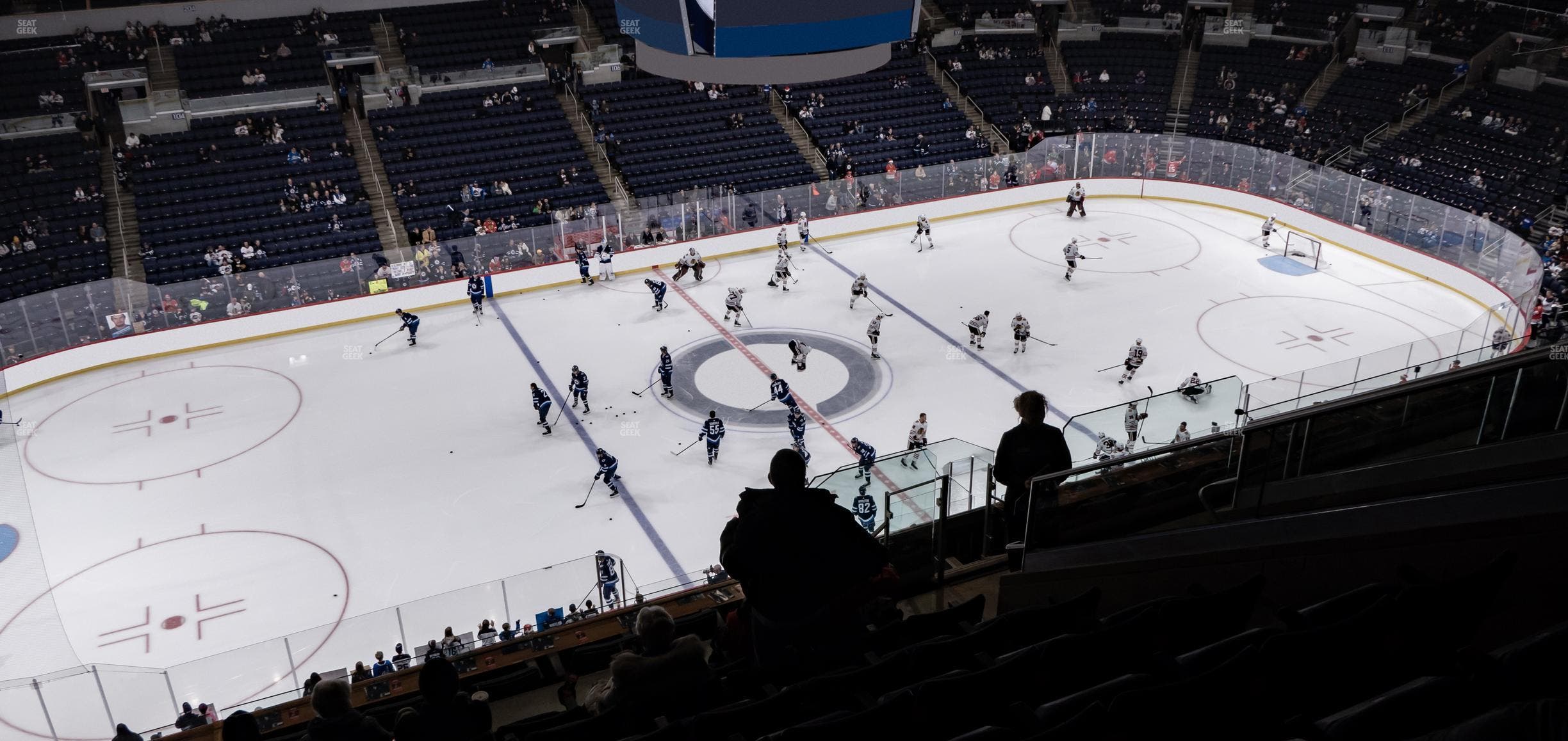 Canada Life Centre - Section 322 Seat View