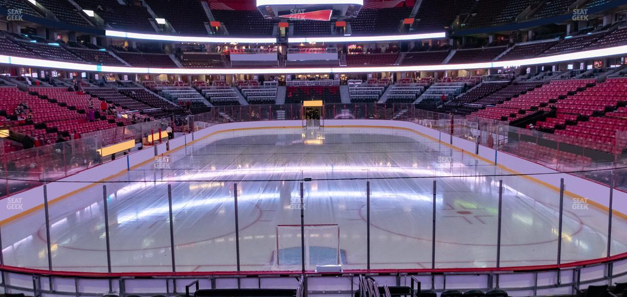 Canadian Tire Centre - Section 101 Seat View
