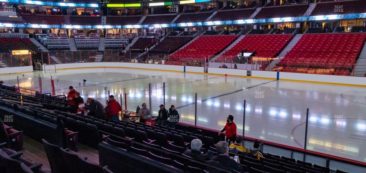 Canadian Tire Centre - Section 104 Seat View