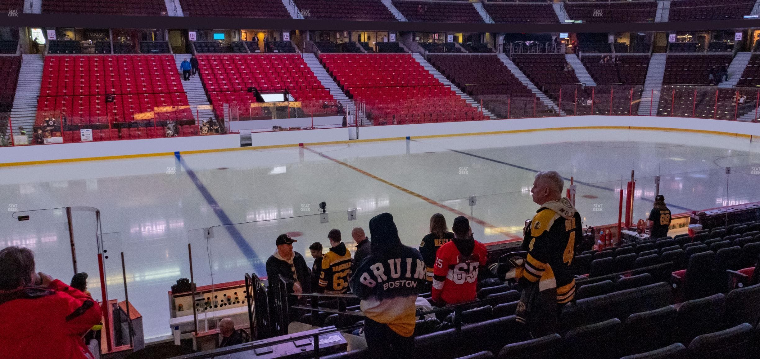 Canadian Tire Centre - Section 107 Seat View