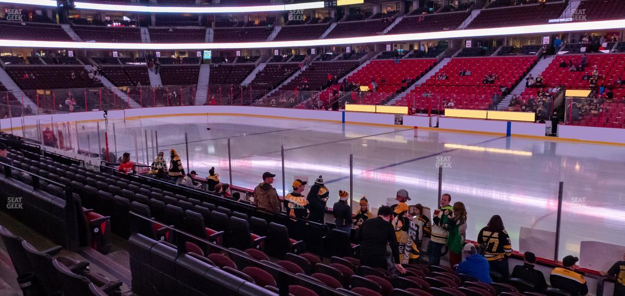 Canadian Tire Centre - Section 114 Seat View